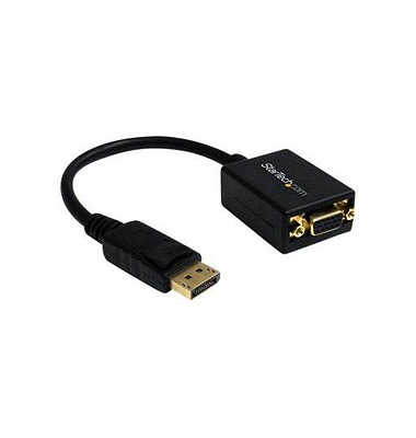 StarTech.com DisplayPort/VGA Adapter 0,27 m schwarz