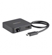StarTech.com USB C/HDMI, RJ-45, USB 3.0 A, USB C Adapter 34 cm schwarz
