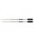 Kugelschreibermine 8513-2, schwarz, 0,1mm, Schraubmine
