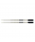 Kugelschreibermine 8514-2, schwarz, 0,5mm, Schraubmine