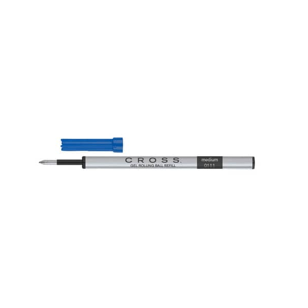 6 Stück Cross Gel-Rollerballmine Selectip blau 0,7 mm, 2 Stück im Blister 0073228005096 Cross