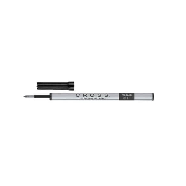 6 Stück Cross Gel-Rollerballmine Selectip schwarz 0,7 mm, 2 Stück im Blister 0073228005102 Cross