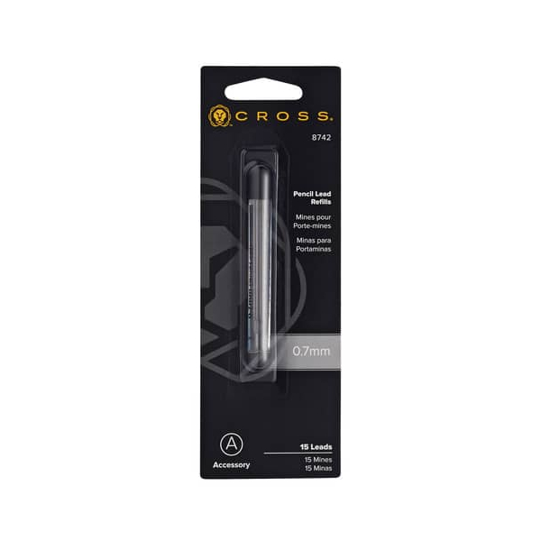 6 Stück Cross Druckbleistiftminen Bleistift-Minen 0,7mm, 8742 0073228095189 Cross 15 Stück