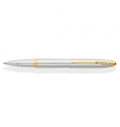 Rollerball Lexington Glanz-Chrom Goldplattiert
