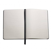 Notizbuch AC285-6M, schwarz, A5, liniert, 80 Blatt / 160 Seiten