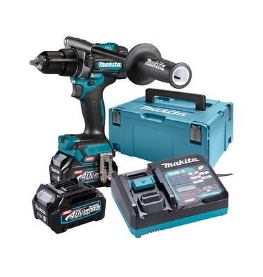 makita HP001GD201 Akku-Schlagbohrschrauber-Set 40,0 V max., mit 2 Akkus