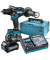makita HP001GD201 Akku-Schlagbohrschrauber-Set 40,0 V max., mit 2 Akkus