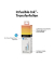 Infusible Ink Transferfolien für Schneideplotter Sublimationsfolie 11,4 x 30,5 cm, 