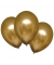 Luftballon Satin Luxe gold metallic