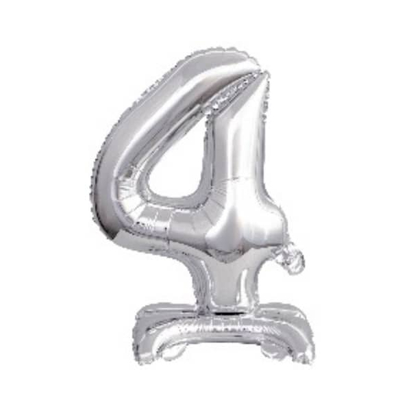 0194099056465 - Folienballon Mini Zahl 4 silber 0194099056465 HEAD 9911727 0194099056465 - Folienballon Mini Zahl 4 silber 0194099056465 HEAD 9911727