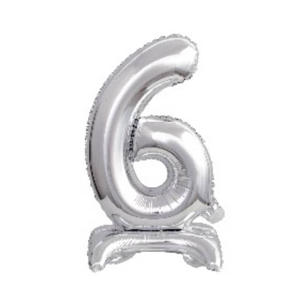 0194099056489 - Folienballon Mini Zahl 6 silber 0194099056489 HEAD 9911729 0194099056489 - Folienballon Mini Zahl 6 silber 0194099056489 HEAD 9911729