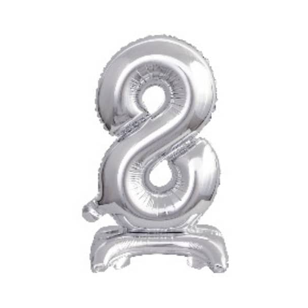 0194099056502 - Folienballon Mini Zahl 8 silber 0194099056502 HEAD 9911731 0194099056502 - Folienballon Mini Zahl 8 silber 0194099056502 HEAD 9911731