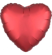 Folienballon Herz rot