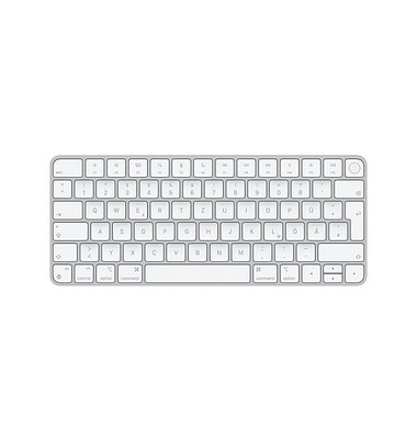 Apple Magic Keyboard mit Touch ID Tastatur kabellos silber
