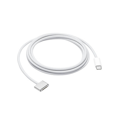 Apple USB C/MagSafe3 Kabel 2 m weiß