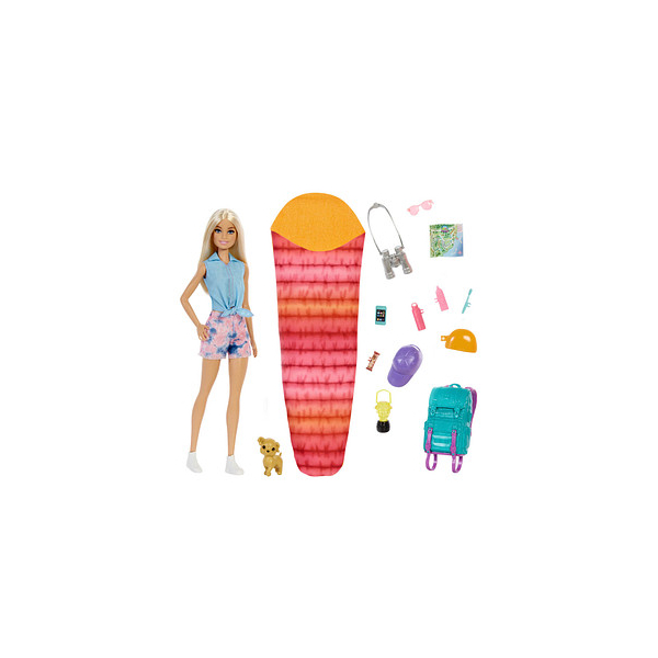 0194735022397 - Puppe Barbie “It takes two! Camping” Spielset mit Malibu Puppe Hündchen und Accessoires 0194735022397 - Puppe Barbie “It takes two! Camping” Spielset mit Malibu Puppe Hündchen und Accessoires