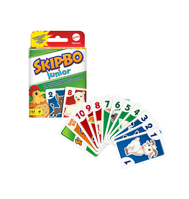 Mattel GAMES™ Skip-Bo Junior Kartenspiel