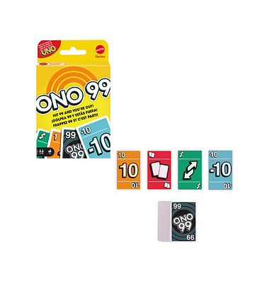 Mattel GAMES™ ONO 99 Kartenspiel