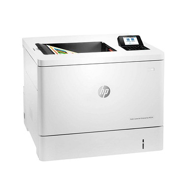 HP Color LaserJet Enterprise M554dn Farb-Laserdrucker weiß