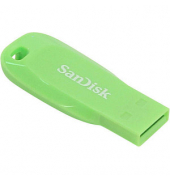 SanDisk USB-Stick Cruzer Blade grün 32 GB
