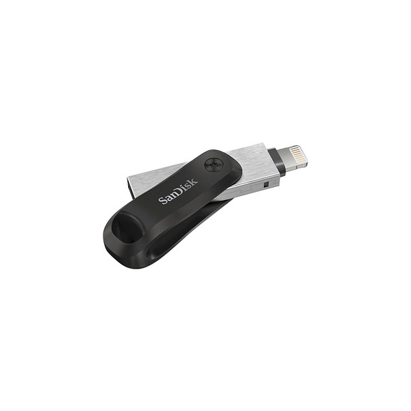 0619659169381 - SanDisk iXpand™ Flash Drive Go USB-Zusatzspeicher Smartphone Tablet Schwarz Silber 64 GB USB 32 Gen 1 (USB 30) Apple Lightning