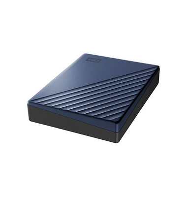 Western Digital My Passport Ultra 5 TB externe Festplatte blau