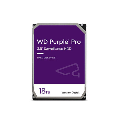 interne Festplatte Purple Pro WD181PURP, silber, 3,5 Zoll (8,89cm), 18 TB, HDD