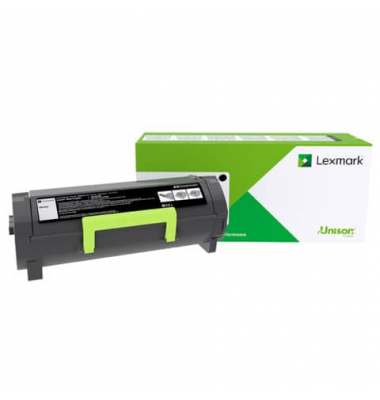 Toner 60F2X0E, schwarz, ca. 20000 Seiten