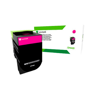 Toner 80C2XME, magenta, ca. 4000 Seiten
