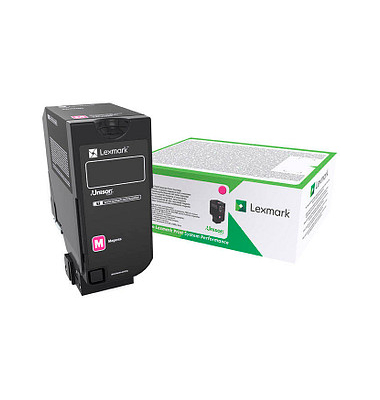 Toner 74C2HME, magenta, ca. 12000 Seiten