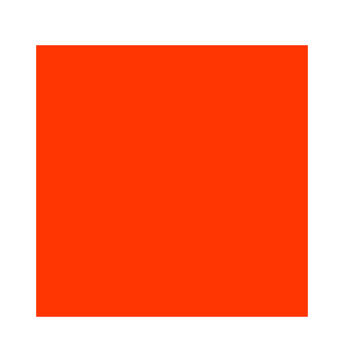 plottiX PremiumFlock Aufbügelfolie orange Flock-Folie 32,0 x 50,0 cm,  1 Rolle
