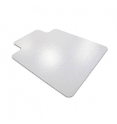 Bodenschutzmatte FR319225LV, 90x120cm, rechteckig mit Lippe, für Teppich