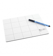 magnetische Arbeitsunterlage Magnetic Project Mat Kunststoff weiß