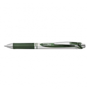 Gelschreiber EnerGel, BL77-D3X, olive/silber (Schreibfarbe: oliv), 0,35mm, Druckmechanik, nachf&uuml;llbar