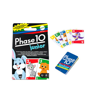 Mattel GAMES™ Phase 10 Junior Kartenspiel