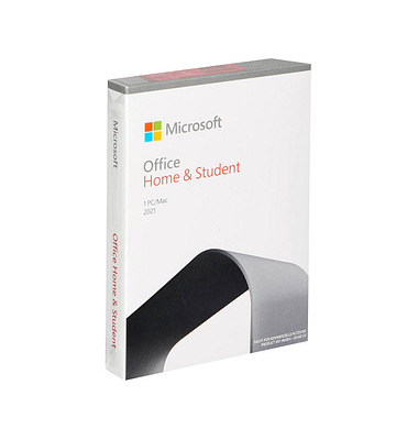 Microsoft Office Home & Student 2021 Office-Paket Vollversion (PKC)