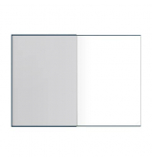 Notizbuch 100420042, schwarz, A4, blanko, 90g, 96 Blatt / 192 Seiten