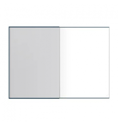 Notizbuch 100420042, schwarz, A4, blanko, 90g, 96 Blatt / 192 Seiten