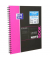 Collegeblock 400037406 Studium, kariert / kariert Rand links, A4+, 90g, sortiert, 80 Blatt