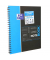 Collegeblock 400037406 Studium, kariert / kariert Rand links, A4+, 90g, sortiert, 80 Blatt