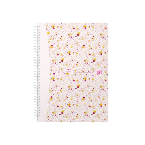 5 Stück Oxford Notizbuch 400094959, ForMe Floral, farbig sortiert, B5, liniert, 90g, 60 Blatt / 120 Seiten 3020120113449 Oxford