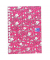 Collegeblock 400094826 Floral, Blumen, Lineatur 22 / liniert mit Rand innen, A6, 90g, sortiert, 50 Blatt