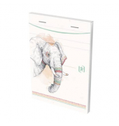 Notizblock 400153869, Tier, liniert, A6, sortiert, 80 Blatt