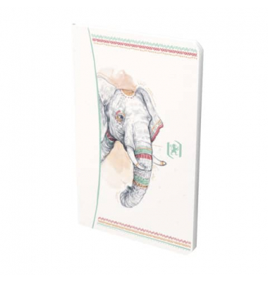 Notizbuch 400153870, Boho Spirit, wei&szlig;, A6, liniert, 90g, 30 Blatt / 60 Seiten