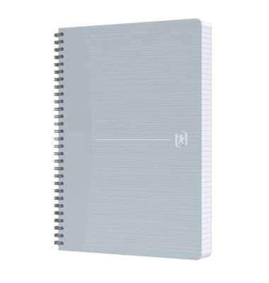 Notizbuch 400154141, farbig sortiert, A5, kariert, 90g, 90 Blatt / 180 Seiten