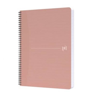 Notizbuch 400154143, My Rec Up, farbig sortiert, A4, kariert, 90g, 90 Blatt / 180 Seiten