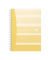 Notizbuch 400154310, farbig sortiert, A5, kariert, 90g, 60 Blatt / 120 Seiten