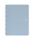 Collegeblock 400166095 My Rec'Up, liniert / liniert Rand beidseitig , A4, 80g, blau, 90 Blatt