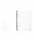 Collegeblock 400166095 My Rec'Up, liniert / liniert Rand beidseitig , A4, 80g, blau, 90 Blatt