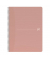 Collegeblock 400166097 My Rec'Up, liniert / liniert Rand beidseitig , A4, 80g, rosa, 90 Blatt